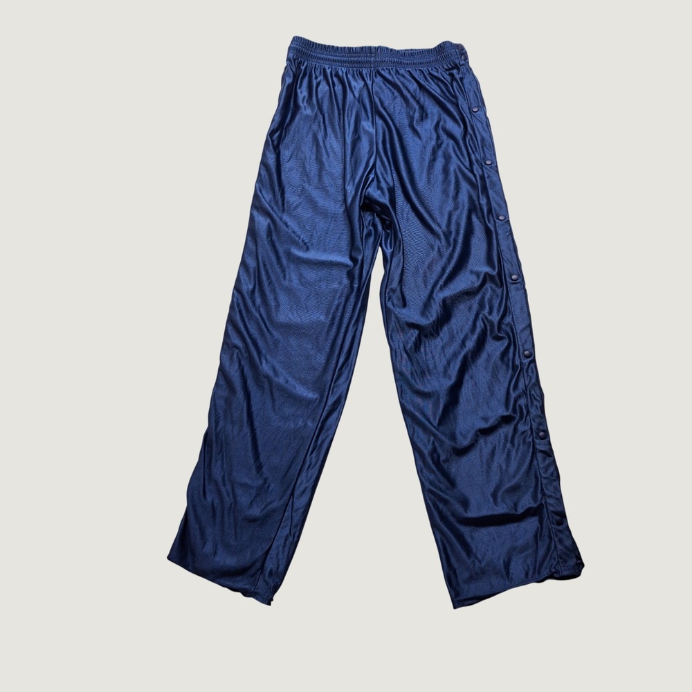 Dodger Tear Away Track Pants Mens Large Navy Blue Good Vintage Snap Side USA‎
